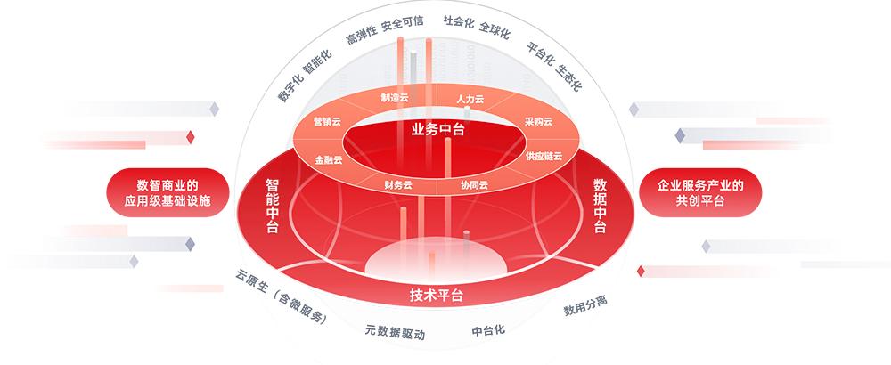 服务,支撑和运行客户的商业创新(业务创新,管理变革),并且具有数字化